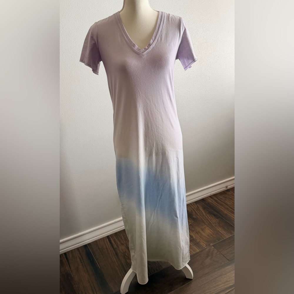 Splendid Purple and Blue Ombre Dress